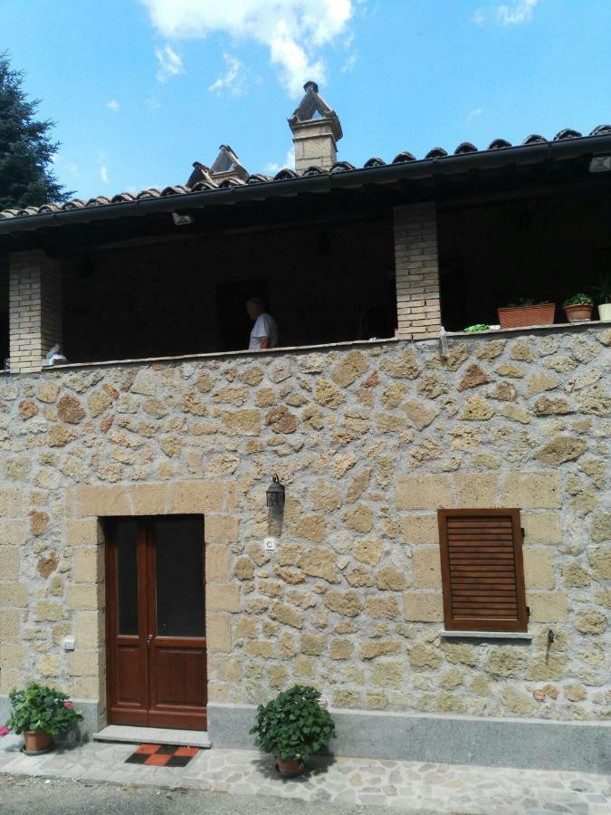 Casale Di Burano Apartman Onano Kültér fotó